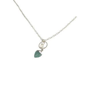 Rhema Jewels Amazonite SWAROVSKI Necklace